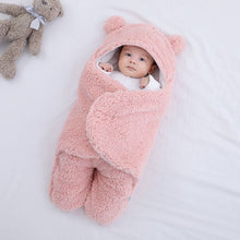 Charger l'image dans la galerie, Baby Sleeping Bag Envelope for Newborn Baby Winter Swaddle Blanket