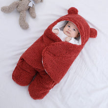 Charger l'image dans la galerie, Baby Sleeping Bag Envelope for Newborn Baby Winter Swaddle Blanket