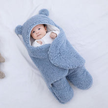 Charger l'image dans la galerie, Baby Sleeping Bag Envelope for Newborn Baby Winter Swaddle Blanket