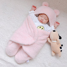 Charger l'image dans la galerie, Baby Sleeping Bag Envelope for Newborn Baby Winter Swaddle Blanket